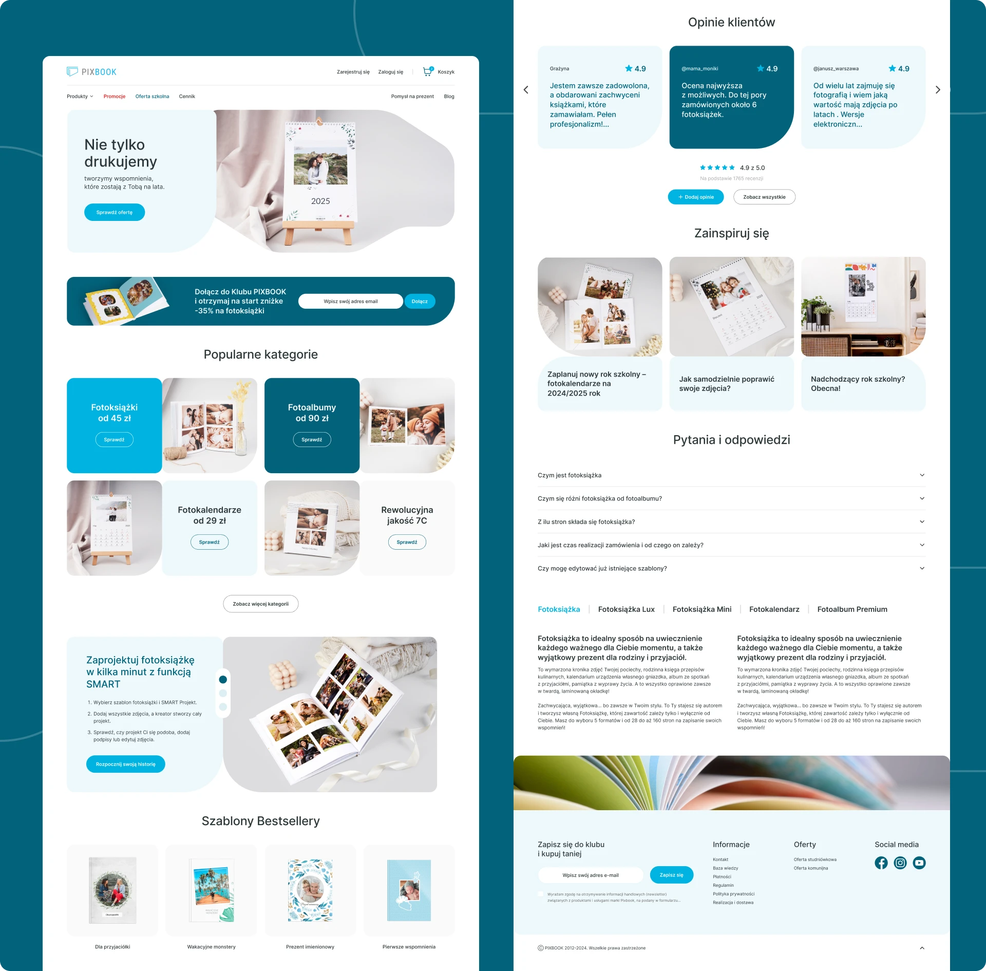 Pixbook - Sharing Features